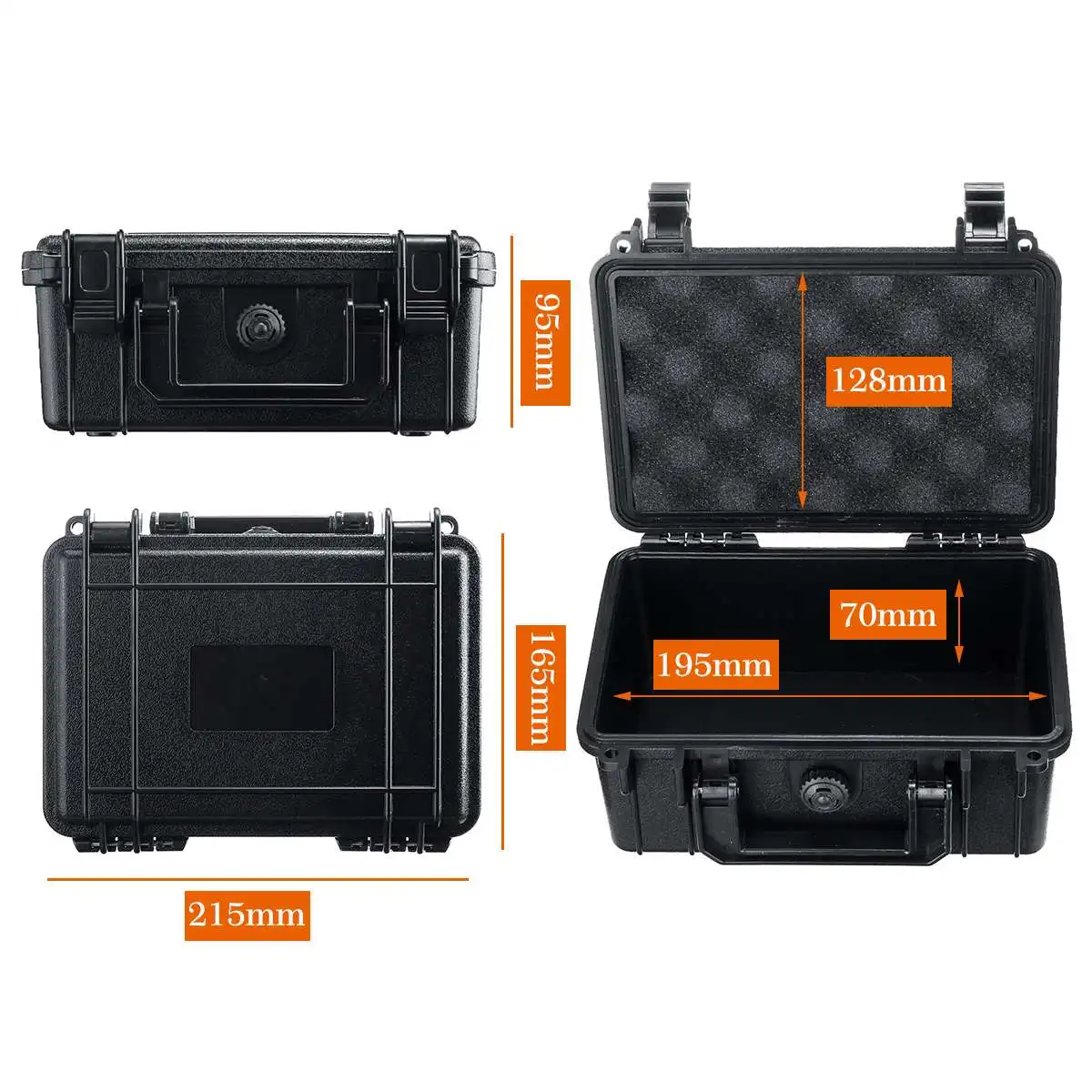 Портативный водонепроницаемый противоударный чехол для инструментов|Кейсы