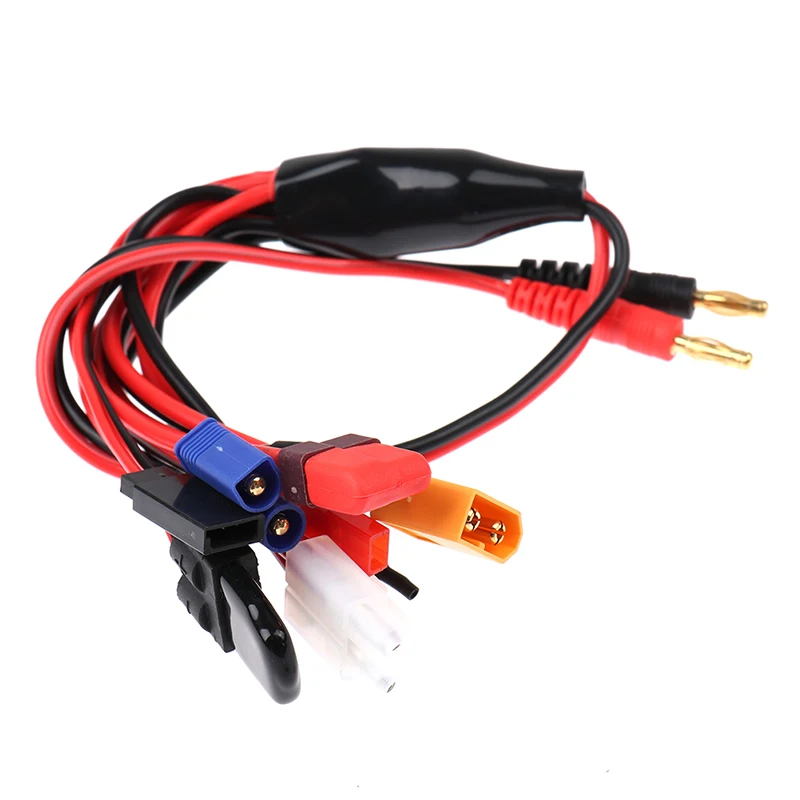 

8 In 1 Charger 4.0mm Banana Adapter Connector Splitter Cable For TRX