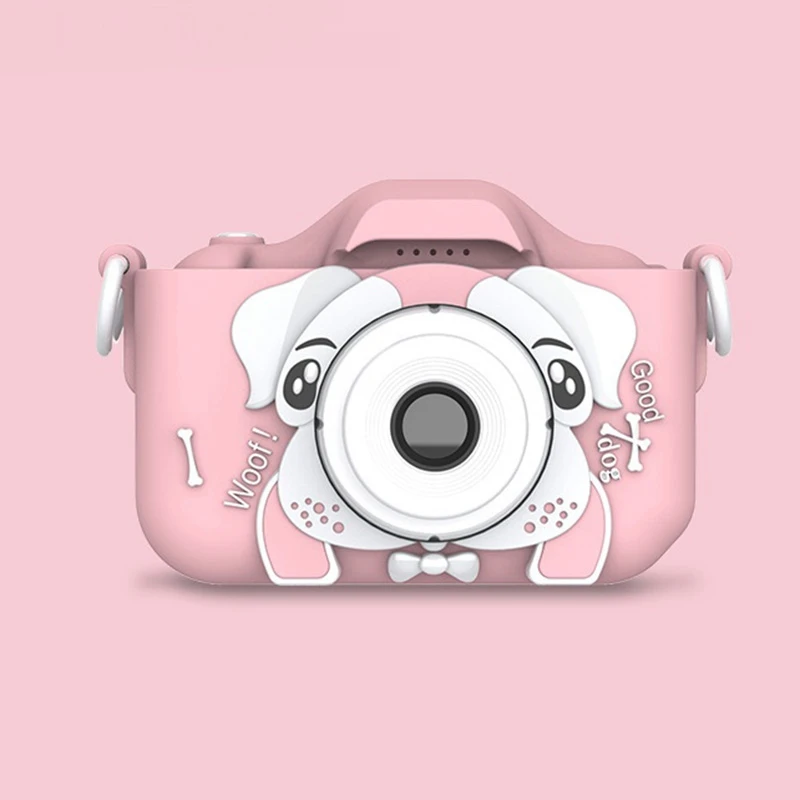 

Kids Camera Digital Video Recorder Shockproof Action Camera with 2 Inch IPS Sn, Gift for Girls and Boys