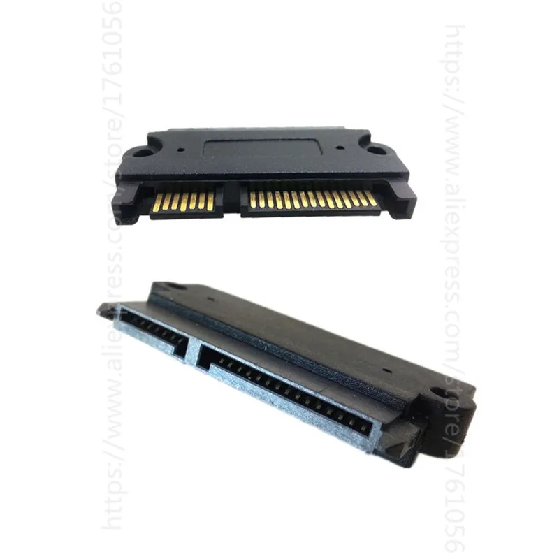 Переходник SATA 22P 7 + 15 папа-SATA 22Pin мама | Электроника