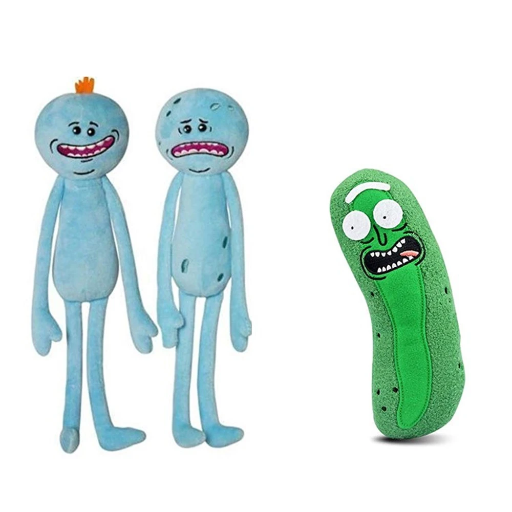 25 см с принтом Рик и Морти плюшевые игрушки Sanchez Смит мистер мисикс Джерри летние