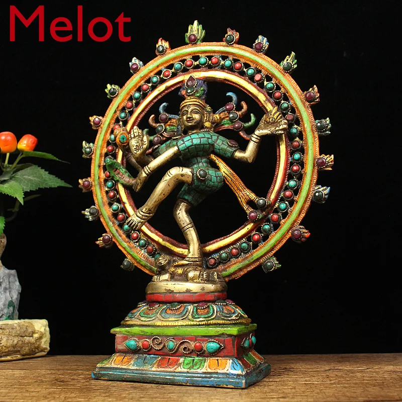 Натуральная медь искусственное украшение Непал ручная работа танцевальная