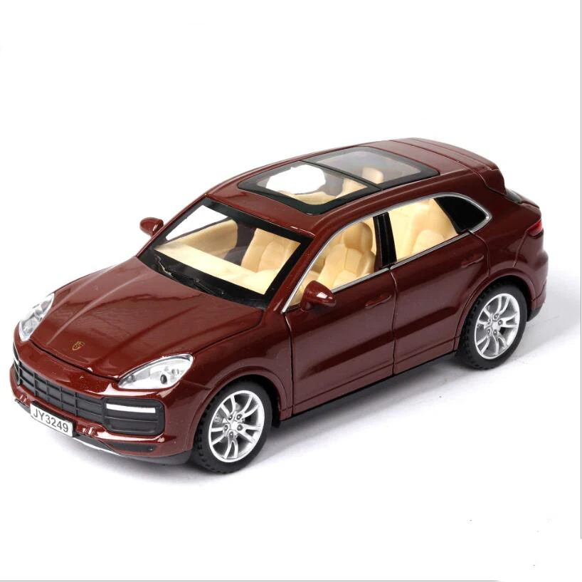 Внедорожник Porsch Cayenne 1:32 металлическая модель автомобиля из литого под давлением