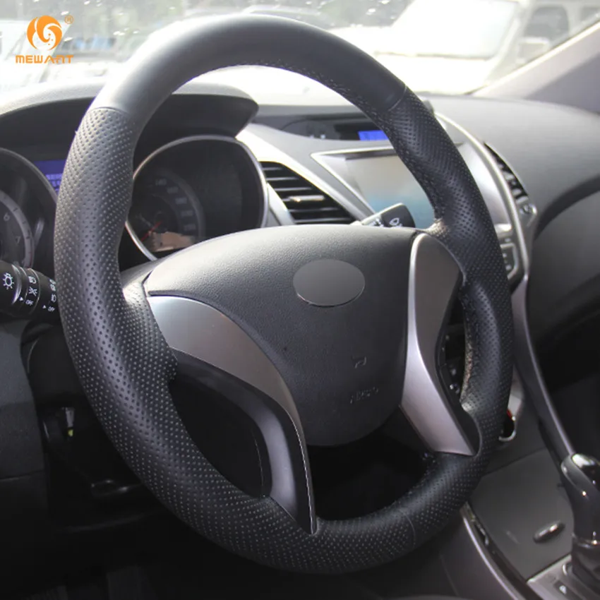 MEWANT для Hyundai Elantra 3 2011 2016 Sport Avant Micro Fiber искусственная кожа фотоаксессуары|car steering wheel