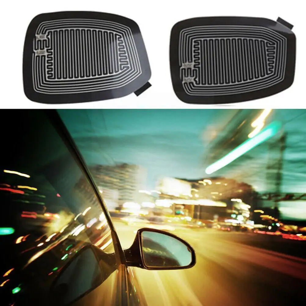 

12 В Автомобильное зеркало заднего вида с нагревательным демистер боковое стекло дефоггер подогреваемый коврик нагревательный коврик тепл...