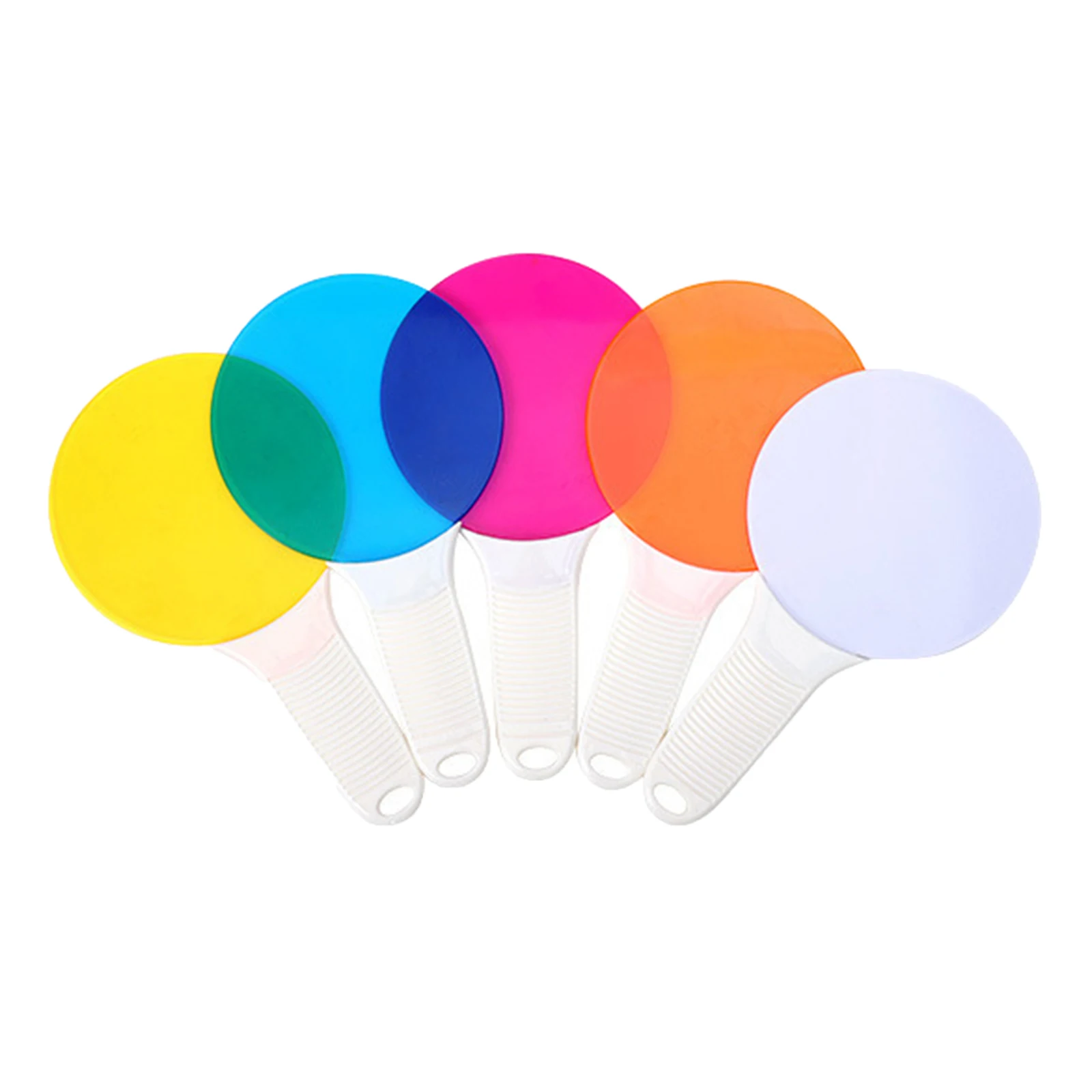 

5x Colour Mixing Paddles Kids Preschool School Home Mixing Paddle Birthday Gifts