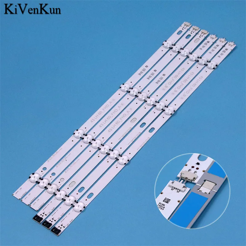 ТВ, светодиодный для LG 43LH5700 43LH6000 43LH600T 43LH600V 43LH600Y 43LH6020 43LH602T 43LH602V Подсветка полоски группа правителей 43LH60 FHD