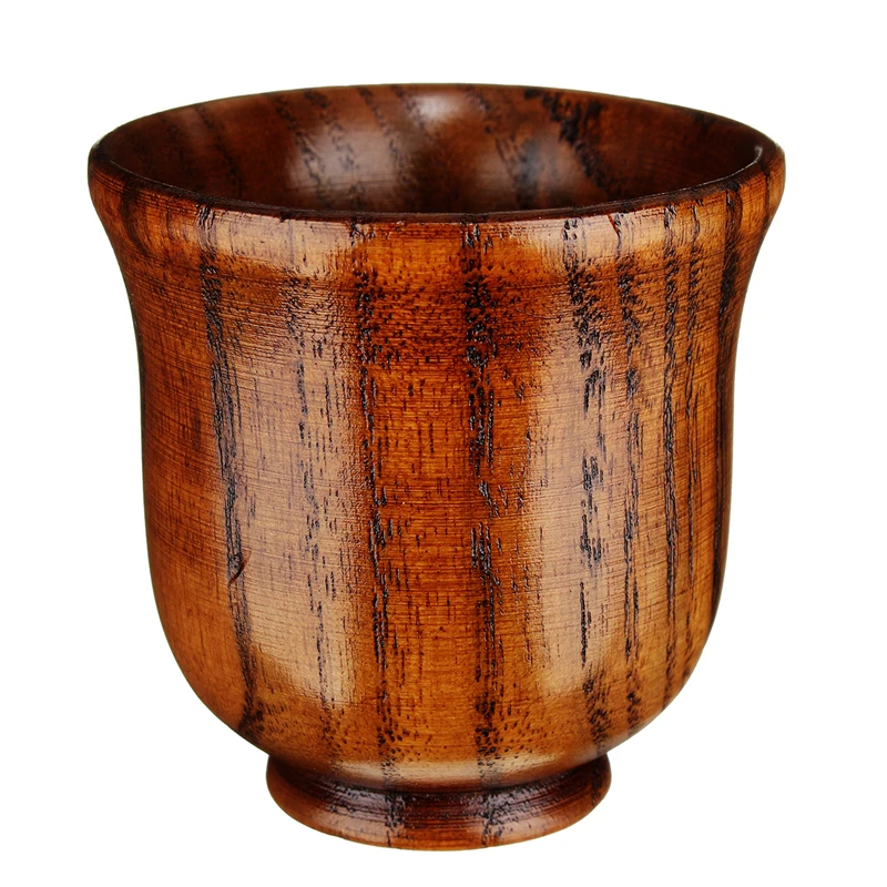 Eco Friendly 80Ml Wooden Cup Primitive Handmade Tea Coffee Wine Chinese Style Teaware Kitchen Accessories Drinking | Дом и сад