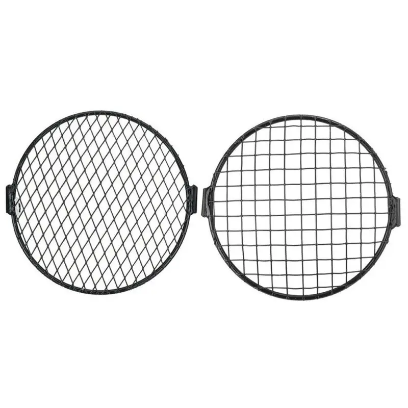 

Mesh Motorcycle Headlight Protector Cover Protector Guards Square Durable