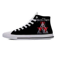 watchtower heavy metal band icon mens womens designer leisure sneakers men casual canvas shoes