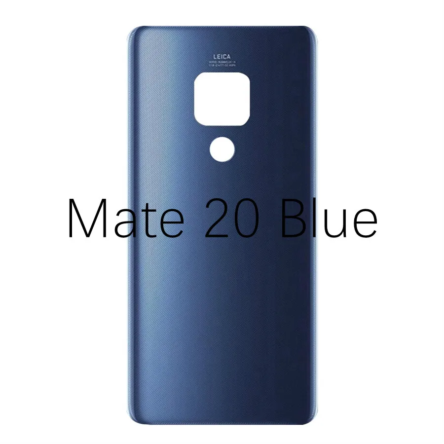 Для huawei mate 20 Lite Крышка для батареи Задняя стеклянная панель Задняя Дверь Корпус чехол для huawei mate 20 Pro крышка для батареи mate 20 окно