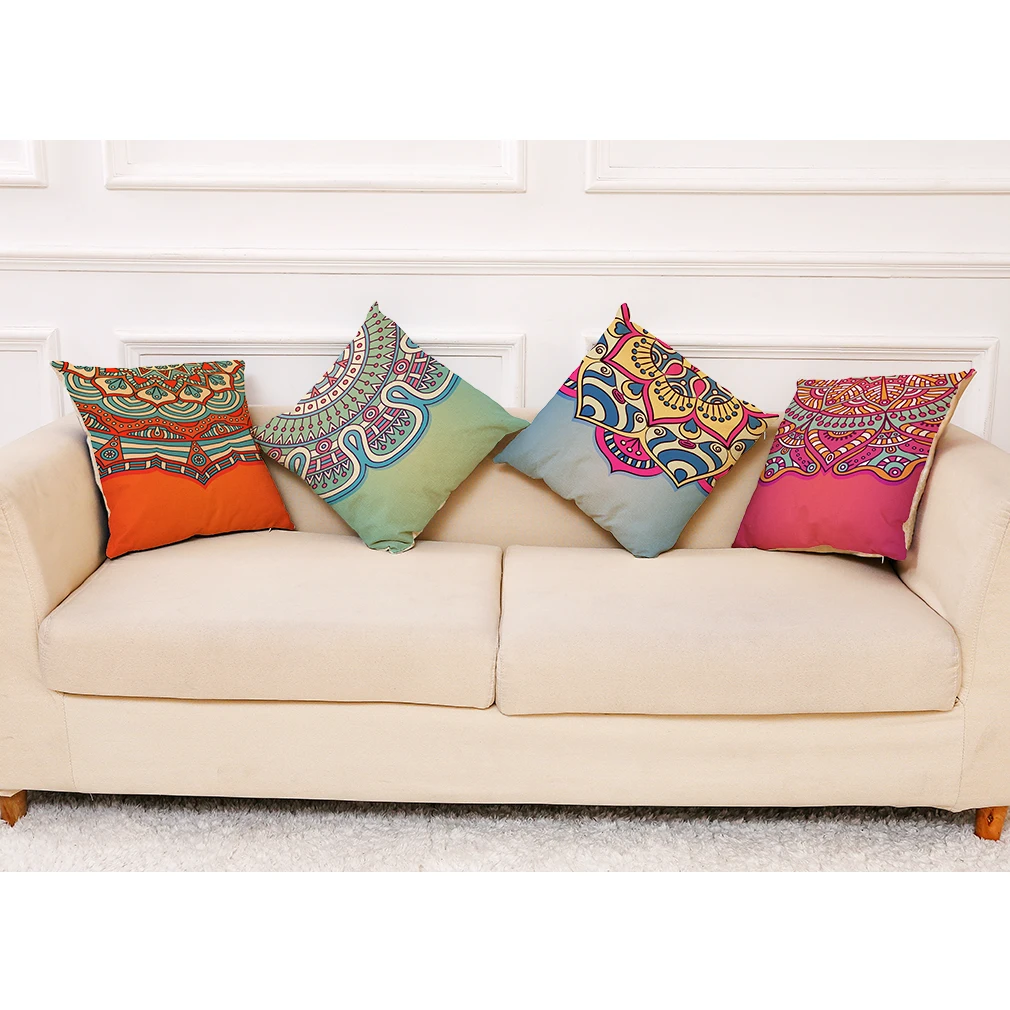 Clan стиль в виде геометрических фигур подушки Чехол подарок принт наволочка 45x45 см