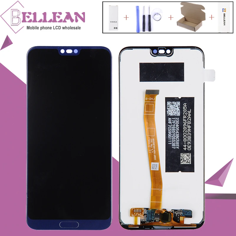 HH продвижение 1 шт. Для Honor 10 ЖК дисплей с сенсорным экраном для Huawei Honor10 COL L29