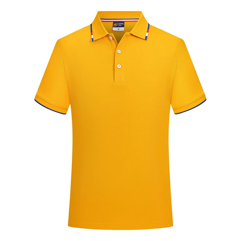 

The new lapel polo shirt short sleeve T-shirt for men and women