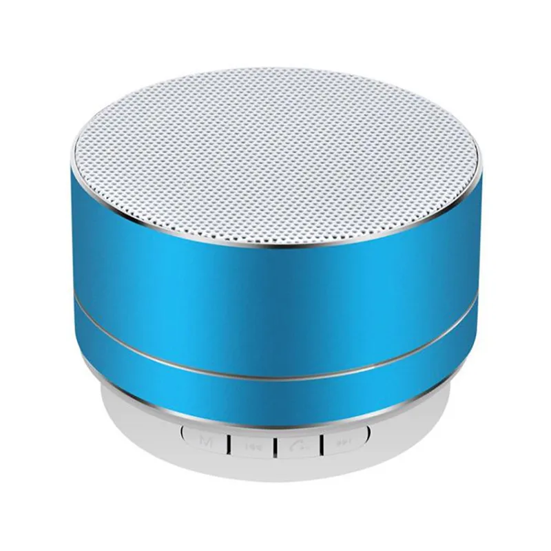 blue Беспроводной bluetooth-динамик с сабвуфером поддержка tf-карты открытый портативный громкоговоритель s для iPod айпад ноутбук - Цвет: blue