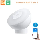Xiaomi Mijia индукционный ночник Bluetooth версия 3 в 1 регулируемая яркость с приложением Mijia вращение на 360  для умного домашнего использования