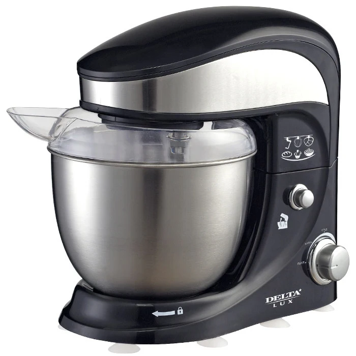 Миксер Delta Lux DL 5070Р планетарный многофункциональный с чашей 4 л 1000 Вт|Миксеры| |