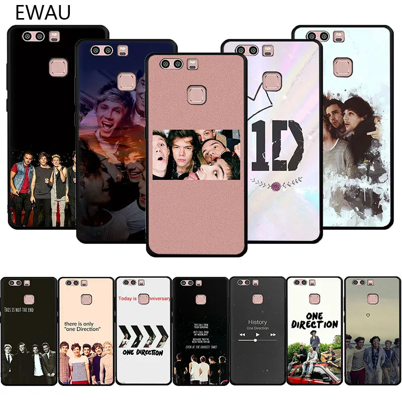 Чехол для телефона EWAU One Direction из мягкого ТПУ Huawei P8 P9 P10 P20 P30 Pro Lite Mini P Smart Z
