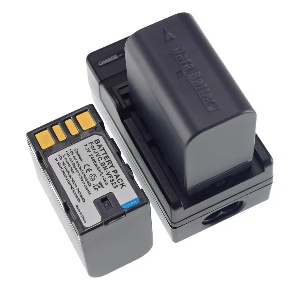 4X 2400mAh BN-VF823 VF823U VF815 VF808 Battery + AC&ampCar Charger for JVC GZ-HD7 HD3 MG575 MG555 GR-D750 D760 D720 Camcorder |