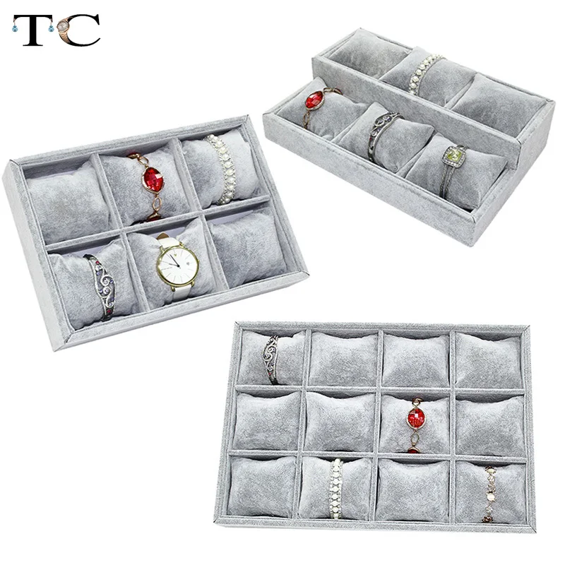 Демонстрационный лоток для часов реквизит ювелирных изделий органайзер поднос