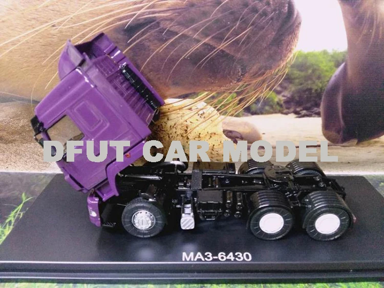 1:43 Игрушечный Грузовик из сплава, MA3-6430, российский автомобиль, модель детских игрушечных машин, авторизованный игрушечный автомобиль для детей