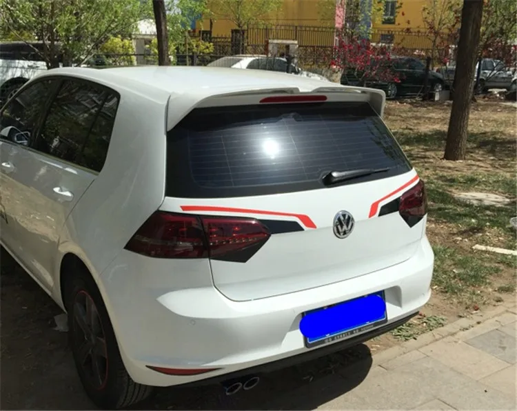 Спойлер для гольфа 2014 2018 Volkswagen Golf 7 5 ADGK спойлер из АБС пластика цветной задний