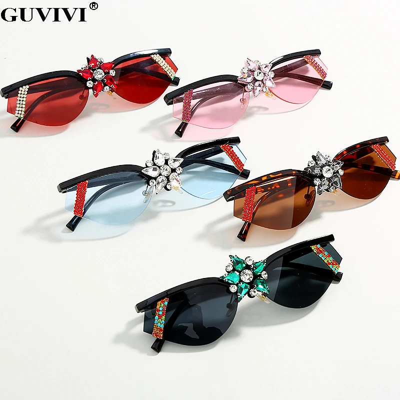 Женские и мужские винтажные очки кошачий глаз стразы 2020 маленькие линзы UV400 |