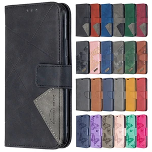 Wallet Flip Case For Samsung Galaxy M02 Cover Case on For Samsung M 02 M022 SM-M022F Magnetic Leathe