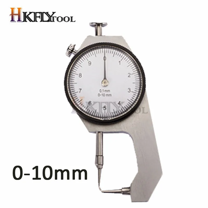 0-10mm grey color Стоматологический штангенциркуль толщиномер 0-10 мм суппорт с металлическими часами измерение толщины стоматологическое лабораторное оборудование стоматологический инструмент - Цвет: 0-10mm grey color
