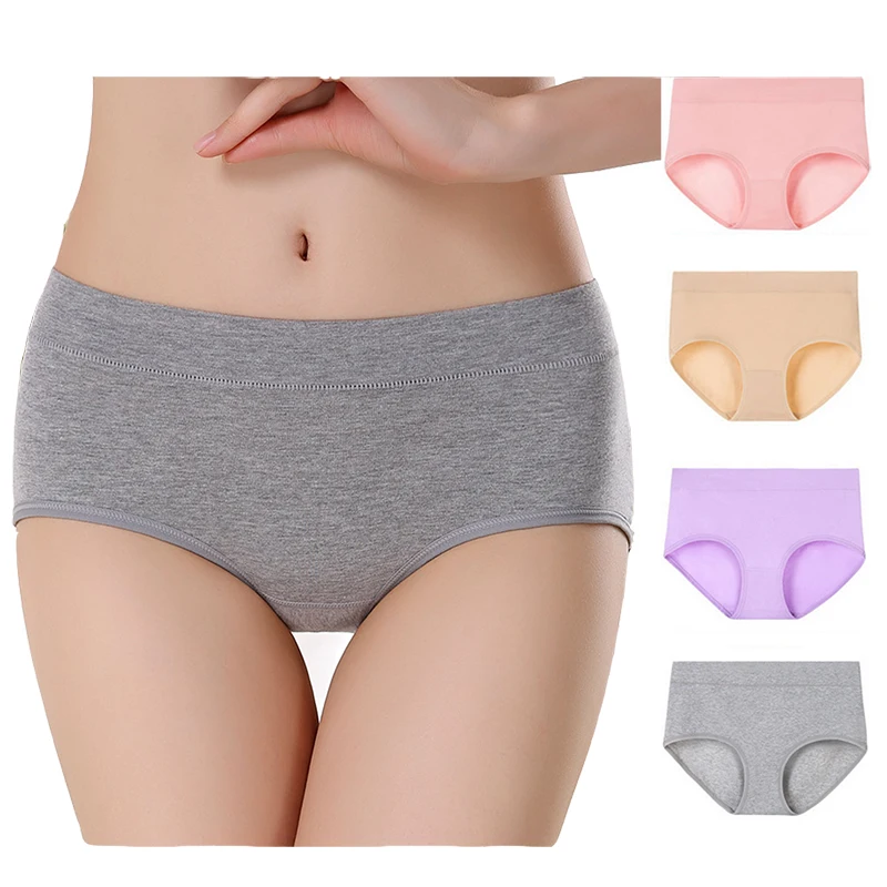 Трусы женские бесшовные хлопок цвет в ассортименте M L XL XXL 1 шт|women panties|panties free