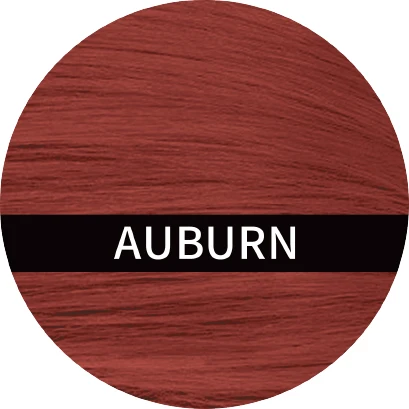 auburn 100 г волосяное волокно для волос, сумка для заправки с расческой, рециркулирует, лучшее качество, для выпадения волос, строительные волокна для роста, повторное использование - Цвет: auburn