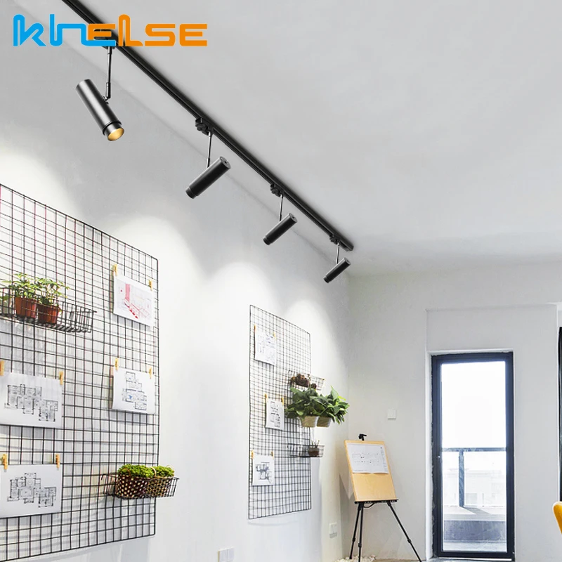 Светодиодный Трековый светильник с регулируемой яркостью складной для