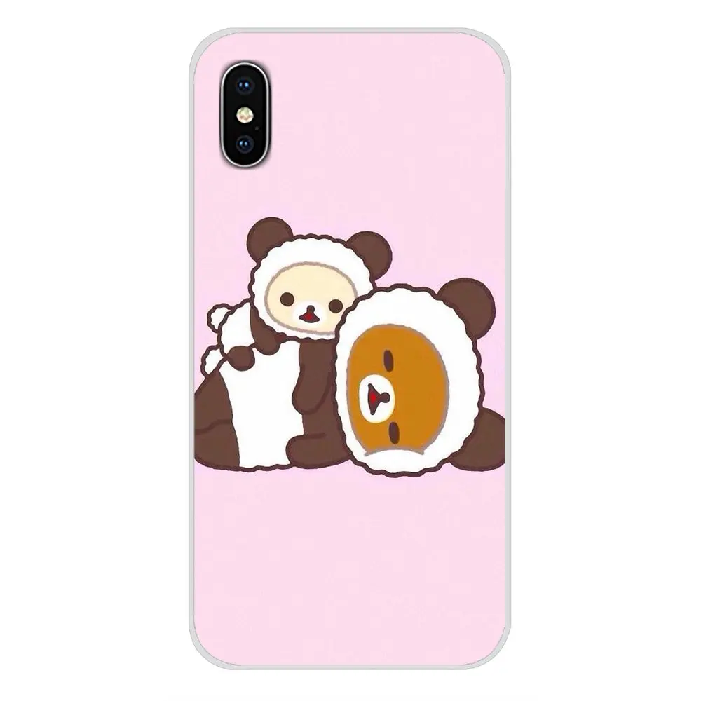 For Samsung Galaxy S3 S4 S5 Mini S6 S7 Edge S8 S9 S10 Lite Plus Note 4 5 8 9 Accessories Phone Shell Covers rilakkuma | Мобильные