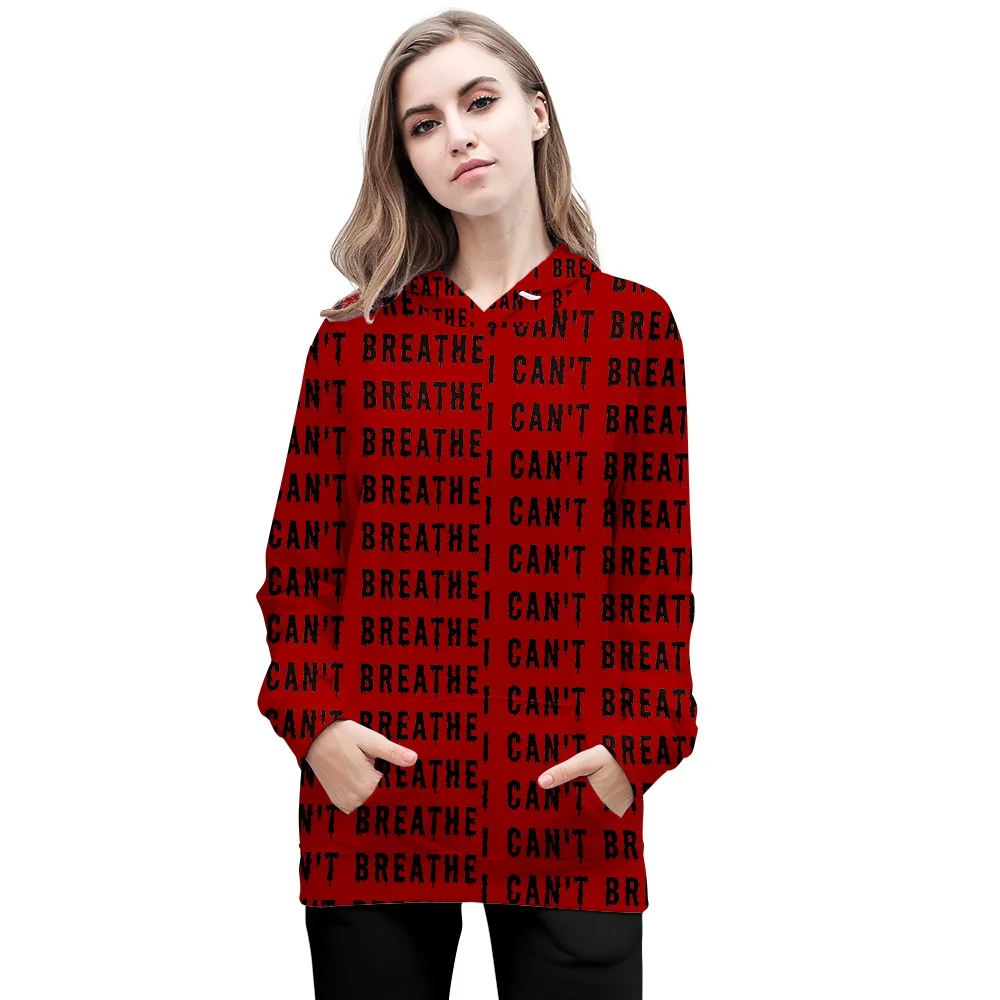 

I can't Breathe 3D Printed Hoodies Women/Men 2020 Hot Sale Long Sleeve Casual Hooded Sweatshirts Fashion Streetwear Clothes
