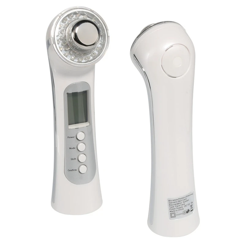 

5 In1 Facial Massager RF Skin Tightening EMS Colorful Phototherapy Machine for Face Lift Wrinkle Remover Anti-Aging