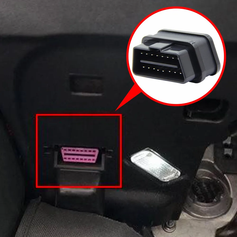 Для Volkswagen Golf7 Golf MK7 OBD Автомобильная сигнализация с окном ближе к окну OBD2