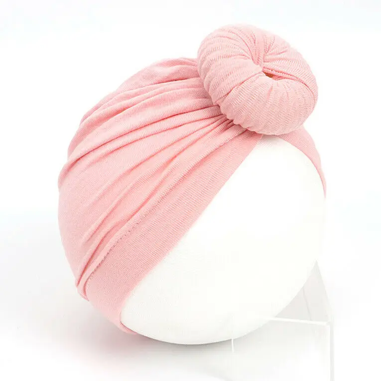 New Baby Girl Headband Turban Knot Hat Toddler Beanie Cap Boy Winter Warm Kids Solid Hair Accessories | Детская одежда и обувь