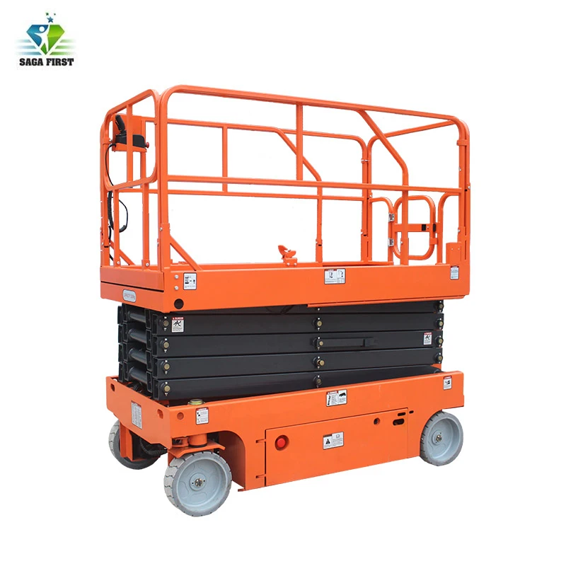 10m Electric Self Moving Scissor Lift Table Hydraulic Man |