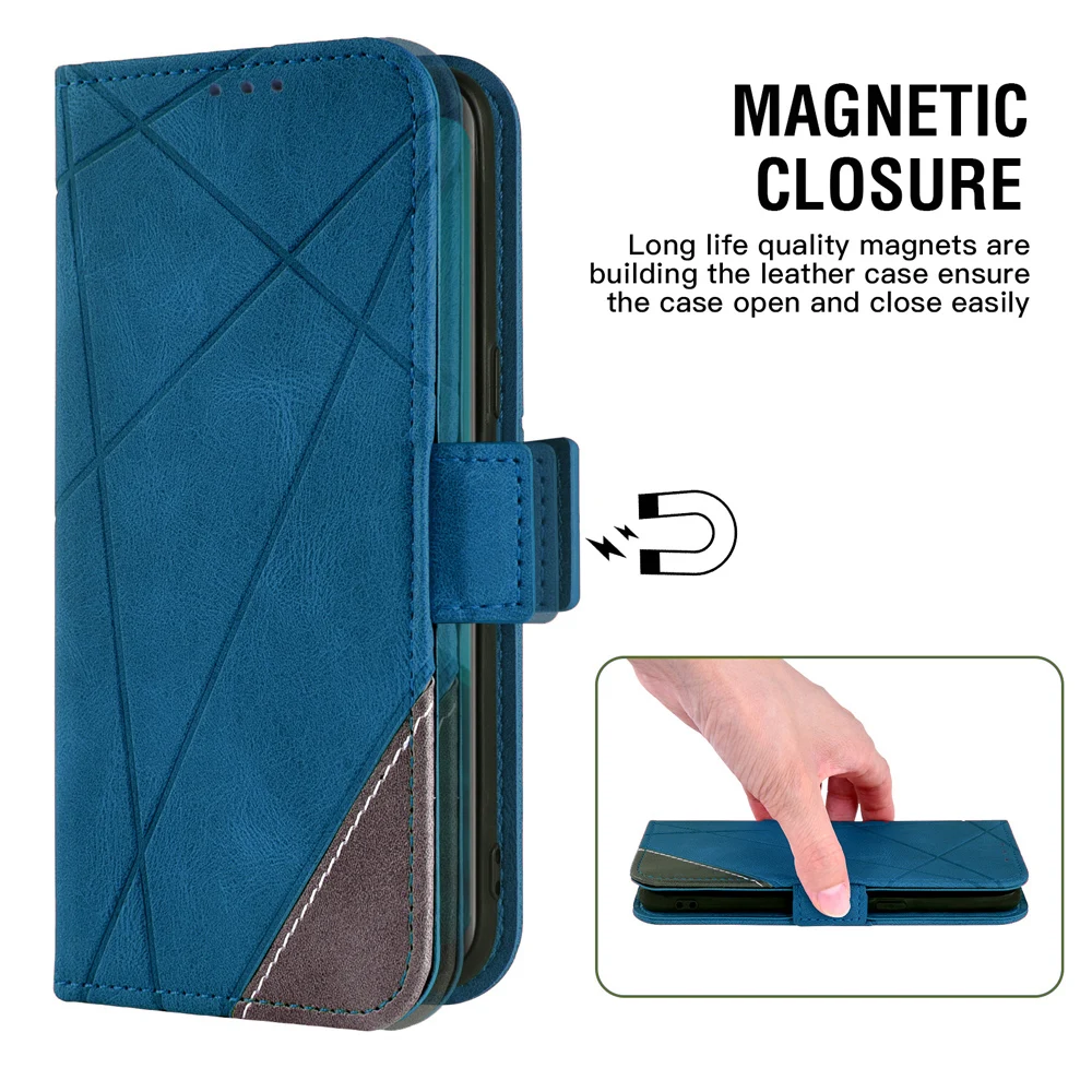 flip cover leather wallet phone case for tecno phantome x pova 2 le7 spark 6 go 2020 5 air infinix smart 5 hot 10 lite x657 free global shipping