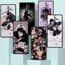 Attack on Titan For OPPO Find X3 X2 K5 K3 R15 R9S F9 F7 K9 F19 F5 F19 F11 R17 Lite Neo Pro Plus 5G Black Phone Case