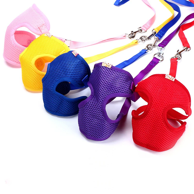 5 цветов домашних животных защитный грудной клетки тяговых канатов нейлоновый