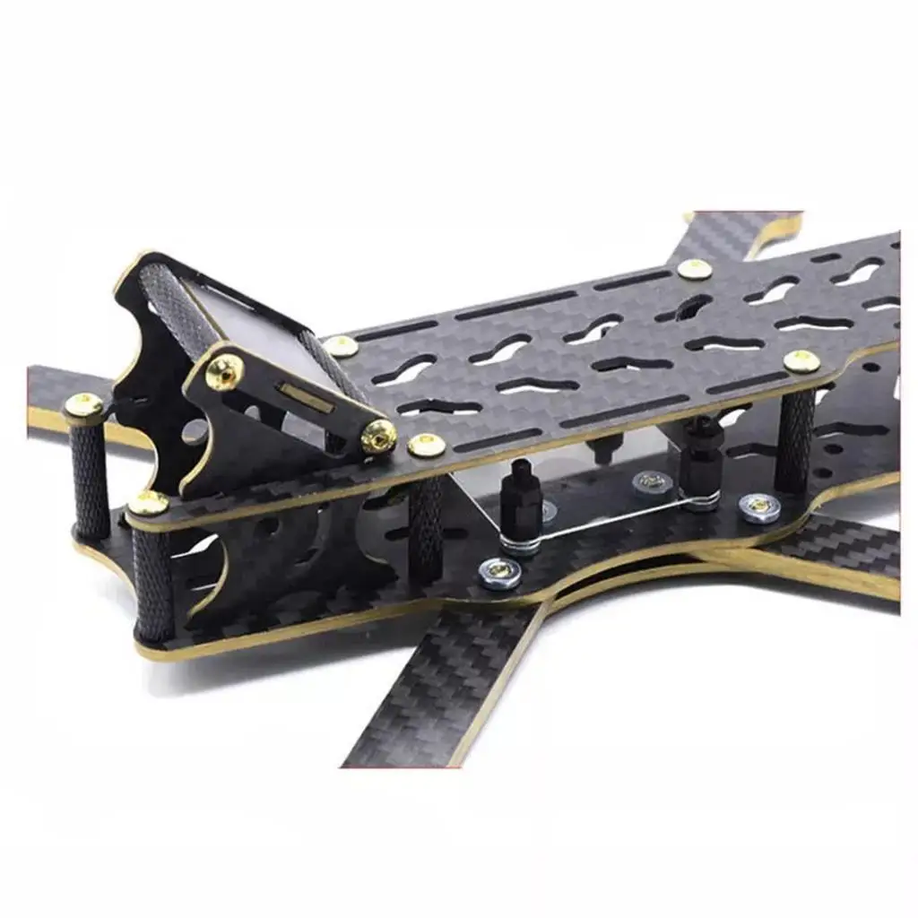 

Carbon Fiber Drone Body Frame Kit Spare Parts With Removable Arms 5 Inch 235mm