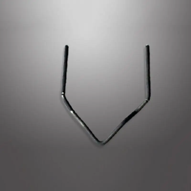 100 шт./компл. нарезанные 0 6 мм волна плоские скобы для горячего степлера Пластик