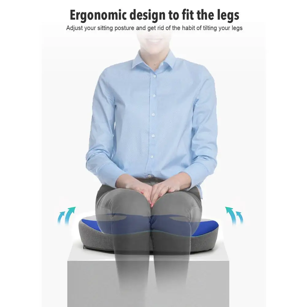 

Memory Cotton Seat Cushion for Protecting Buttocks Office Students