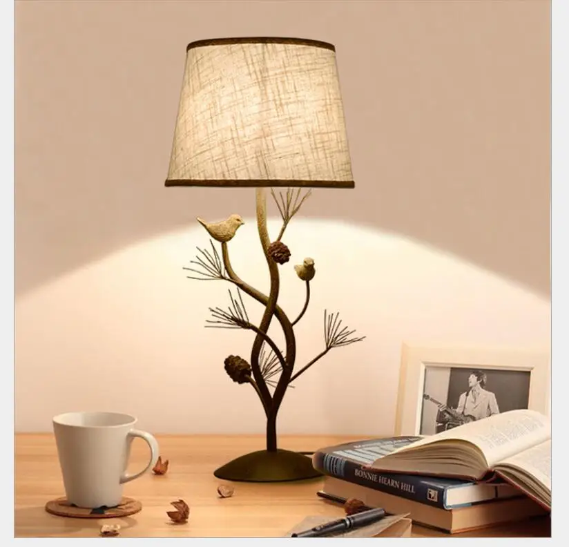 Скандинавском стиле деко настольные лампы спальня прикроватная настольная и