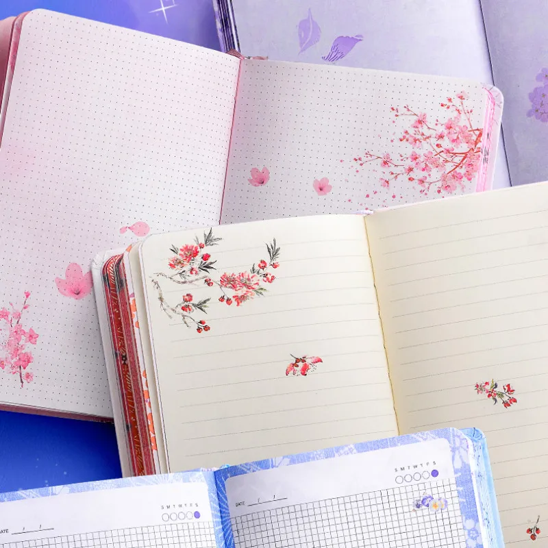 Блокнот-ежедневник для девочек и женщин 75 шт./компл. набор наклеек бумажных лент