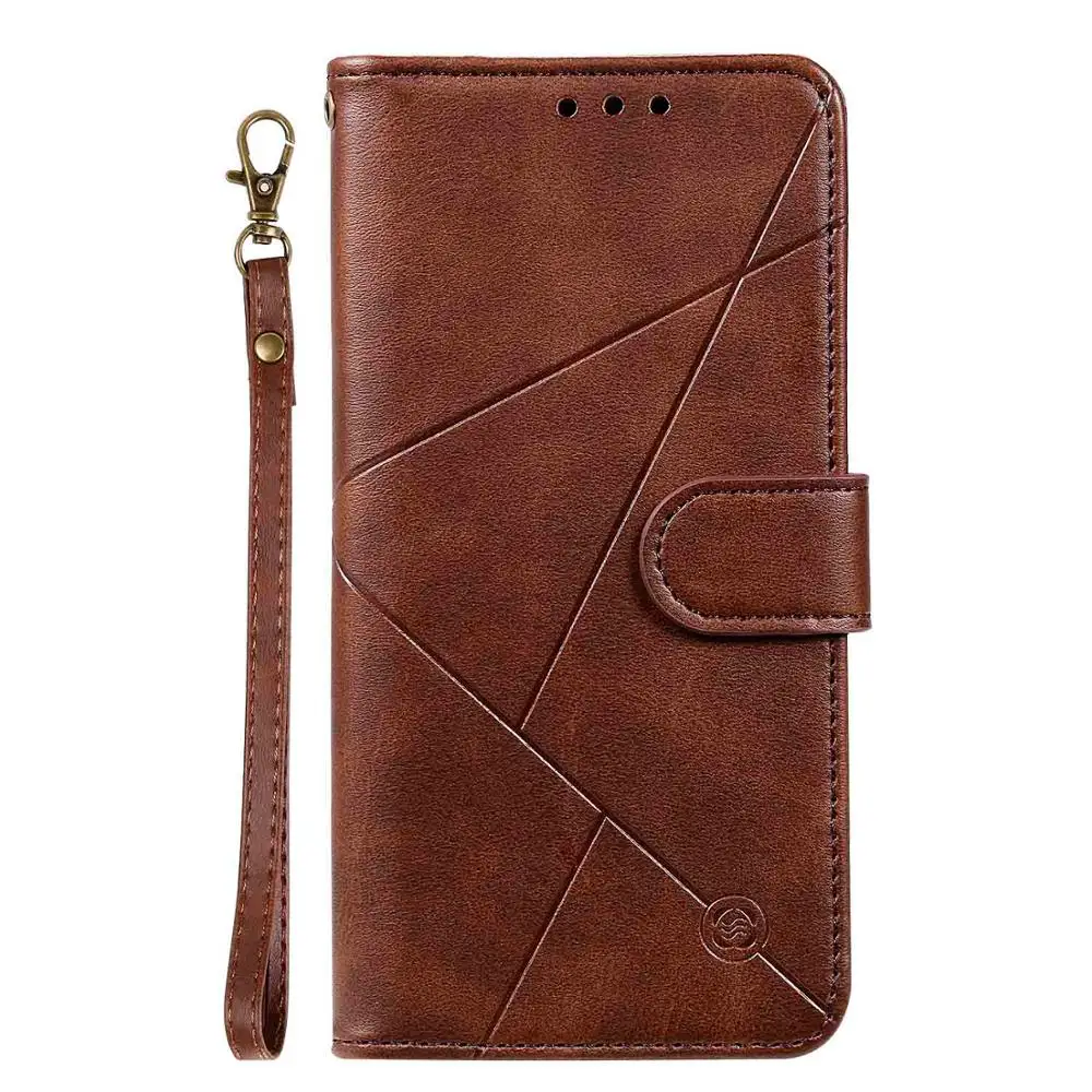 Light Brown Чехол для Xiao mi Red mi Note 8 7 Pro 8A 8 7A K20 Pro, кожаный чехол s Xiaomi mi A3 CC9 CC9E 9lite 9 T, защитный чехол для телефона - Color: Light Brown