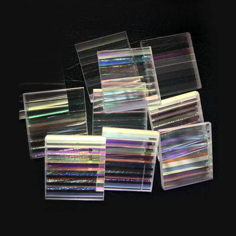 Прямоугольная призма Dichroic Prisma витражное стекло оптический эксперимент