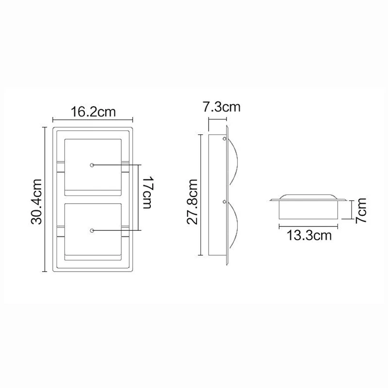 Настенный держатель для туалетной бумаги из нержавеющей стали с двойной сеткой |