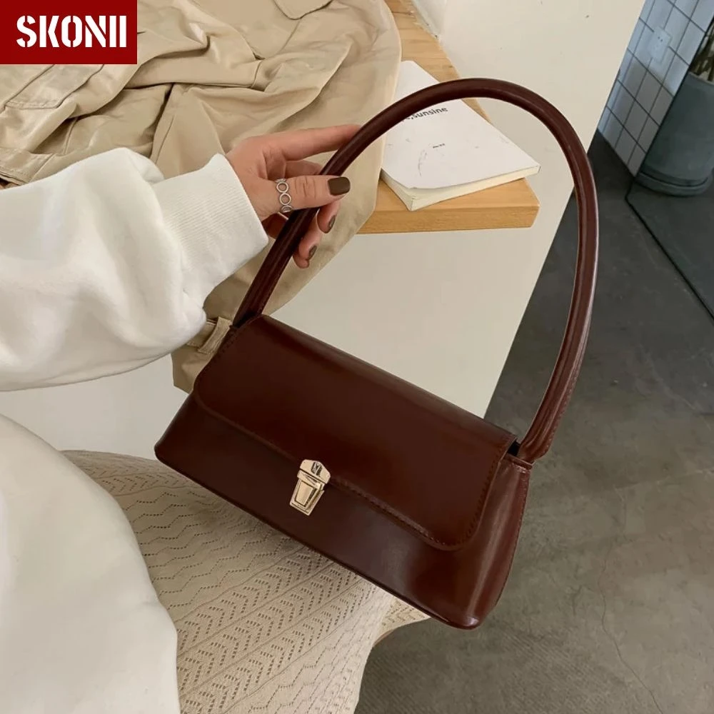 

Elegant Women Handbag 2021 Shoulder Bag Quality Leather Women Bag Luxury Brand